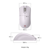 Zowie ZA12-DW, Gaming-Maus schwarz, Größe M