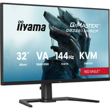 iiyama G-Master GB3261UHSCP-B1 Red Eagle, Gaming-Monitor 80 cm (31.5 Zoll), schwarz (matt), UltraHD/4K, VA, HDMI, DP, USB-C, USB-Hub, KVM, 144Hz Panel