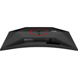 AOC C32G4Z, Gaming-Monitor 80 cm (31.5 Zoll), schwarz, FullHD, VA, Curved, HDMI, DP, Adaptive-Sync, 240Hz Panel