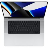 Apple MacBook Pro (16") 2021 CTO, Notebook silber, M1 Max 32-Core GPU, macOS Monterey, Deutsch, 120 Hz Display, 1 TB SSD