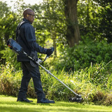 Bosch Professional Akku-Freischneider GFR 18V-25 BH Professional solo, 18Volt, Rasentrimmer blau/schwarz, ohne Akku und Ladegerät