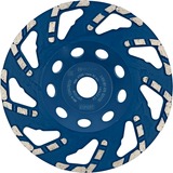 Bosch Professional Diamant-Topfscheibe Expert for Concrete, Ø 180mm, Schleifscheibe Bohrung 22,23mm, für Beton- und Winkelschleifer