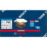 Bosch Professional Expert C470 Schleifblatt, Ø 125mm, K60 50 Stück, für Exzenterschleifer