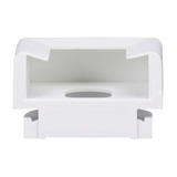 Busch-Jaeger Kanaleinführung mit Schieber für Kanalmaße 15 x 15 mm bis 19 x 19 mm weiß, Retail