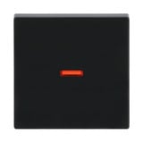 Busch-Jaeger Kontrollwippe einteilige Wippe Aus, Wechselschalter, Kreuzschalter, Taster anthrazit, Retail