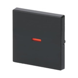 Busch-Jaeger Kontrollwippe einteilige Wippe Aus, Wechselschalter, Kreuzschalter, Taster anthrazit, Retail