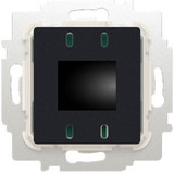 Busch-Jaeger Raumtemperaturregler Einsatz Typ 1094 USITA-Bluetooth mit Display und Touchbedienung, Heizungsthermostat edelstahl, Retail