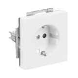 Busch-Jaeger Schutzkontakt Steckdose Standard erhöhtem Berührungsschutz weiß, Retail