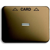 Busch-Jaeger Zentralscheibe für Cardschalter, Abdeckung bronze, Retail