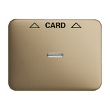Busch-Jaeger Zentralscheibe für Cardschalter, Abdeckung bronze, Retail