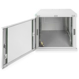 Digitus Netzwerkschrank Dynamic Basic Serie 600x600 mm (BxT), IT-Schrank hellgrau, 9 Höheneinheiten