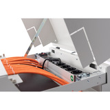 Digitus Professional Cat.7 S/FTP Verlegekabel simplex, B2ca orange, 100 Meter Rolle