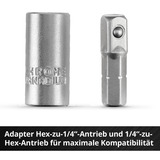 EINHELL  Bit- und Ratschen-Set in L-CASE, 37-teilig, Bit-Satz 