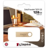 Kingston DataTraveler SE9 G3 128 GB, USB-Stick gold, USB-A 3.2 Gen 1