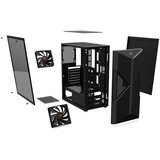 Krux Astral, Tower-Gehäuse schwarz, Tempered Glass