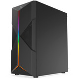 Krux Astral, Tower-Gehäuse schwarz, Tempered Glass