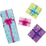 Mattel Barbie Party Unboxed Haustier Geburtstag Serie - lila Kleid, Puppe 