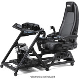 Next Level Racing Flug Simulator Sitz 2.0 NLR-S045, Sim Rig schwarz/grau