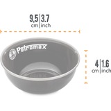 Petromax Emaille-Schalen 160ml, 2 Stück, Schüssel schwarz, Ø 9,5cm