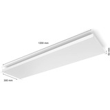 Philips Hue Hue White & Color Ambiance Datura Deckenleuchte, LED-Leuchte weiß, rechteckig