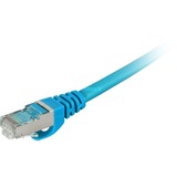 Sharkoon Patchkabel SFTP, RJ-45, mit Cat.7a Rohkabel blau, 10 Meter