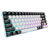 Sharkoon SKILLER SGK50 S3, Gaming-Tastatur weiß, RU-Layout, Gateron Yellow