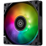 SilverStone Air Slimmer 90 ARGB, Gehäuselüfter schwarz, 92 mm