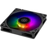 SilverStone Air Slimmer 90 ARGB, Gehäuselüfter schwarz, 92 mm