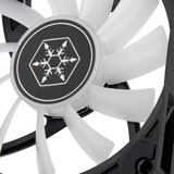 SilverStone Air Slimmer 90 ARGB, Gehäuselüfter schwarz, 92 mm