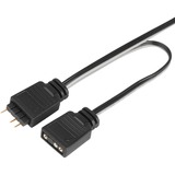 SilverStone Air Slimmer 90 ARGB, Gehäuselüfter schwarz, 92 mm