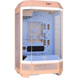 Thermaltake The Tower 300 Peach Fuzz, Tower-Gehäuse pfirsich, Tempered Glass