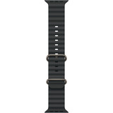 Apple 49 mm Ocean Armband, Uhrenarmband schwarz/titan