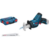 Bosch Akku-Säbelsäge GSA 12 V-14 Professional, 12Volt blau/schwarz, ohne Akku und Ladegerät, in L-BOXX