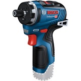 Bosch Professional Akkuschrauber GSR 12V-35 HX solo Professional, 12Volt blau/schwarz, ohne Akku und Ladegerät, mit L-BOXX