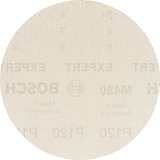 Bosch Professional Expert M480 Netzstruktur-Schleifblatt Ø 125mm, K120 50 Stück, für Exzenterschleifer
