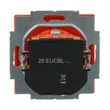 Busch-Jaeger Schutzkontakt Steckdosen Einsatz mit LED Kontrolllicht orange, Retail