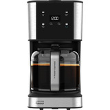Cecotec Coffee 66 Drop & Touch, Filtermaschine edelstahl/schwarz, 950 Watt
