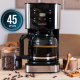 Cecotec Coffee 66 Drop & Touch, Filtermaschine edelstahl/schwarz, 950 Watt