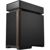 DeepCool CL660, Tower-Gehäuse schwarz/holz, Tempered Glass