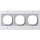 Gira Abdeckrahmen drei fach Rahmen TX44 weiß, Retail
