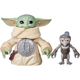 Hasbro Star Wars Grogu Figur mit Lieblingstier, Spielfigur 