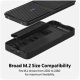  Hyper Drive Next USB4 M.2 PCIe Enclosure, Laufwerksgehäuse schwarz
