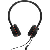 Jabra Evolve 30 II, Headset schwarz, UC, 3,5 mm Klinkenstecker, USB C und USB A, Stereo