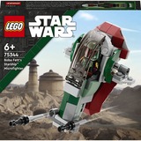 LEGO 75344 Star Wars Boba Fetts Starship - Microfighter, Konstruktionsspielzeug 