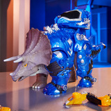 MGA Entertainment Armorsaurs Armor-Up - Triceratops Cobalt, Spielfigur 