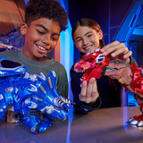 MGA Entertainment Armorsaurs Armor-Up - Triceratops Cobalt, Spielfigur 