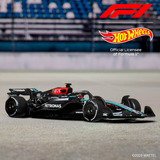 Mattel Hot Wheels Rennen - Mercedes-Benz 2024 Lewis Hamilton, Modellfahrzeug 