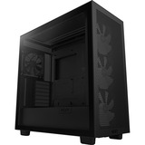 NZXT H7 Flow RGB           , Tower-Gehäuse schwarz (matt), Tempered Glass