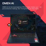 OMEN Omen 16-ap1099ng, Gaming-Notebook schwarz, AMD Ryzen 9 8940HX, NVIDIA GeForce RTX 5070, 24 GB DDR5, 1 TB (1 TB SSD), VALORANT Limited Edition, Windows 11 Home