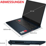 OMEN Omen 16-ap1099ng, Gaming-Notebook schwarz, AMD Ryzen 9 8940HX, NVIDIA GeForce RTX 5070, 24 GB DDR5, 1 TB (1 TB SSD), VALORANT Limited Edition, Windows 11 Home